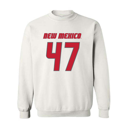 New Mexico - NCAA Football : Drew Speech - Classic Shersey Crewneck Sweatshirt-0