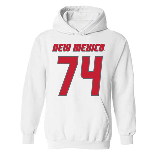 New Mexico - NCAA Football : Marcus Stevens - Classic Shersey Hooded Sweatshirt-0