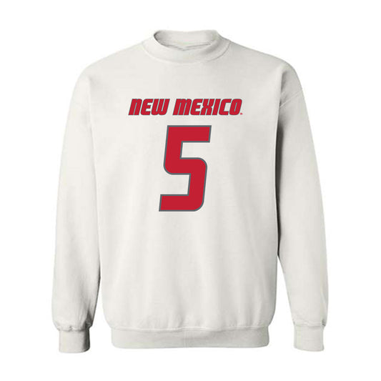 New Mexico - NCAA Football : Isaiah Blair - Classic Shersey Crewneck Sweatshirt-0