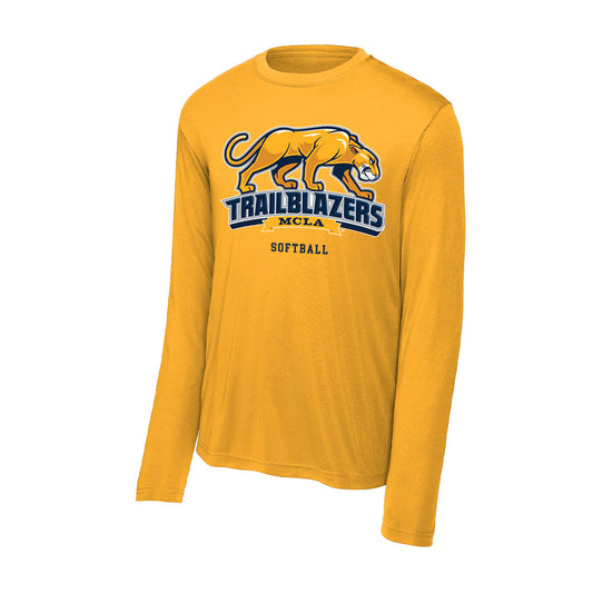 MCLA - NCAA Softball : Paxton Ebling - Activewear Long Sleeve T-Shirt-0