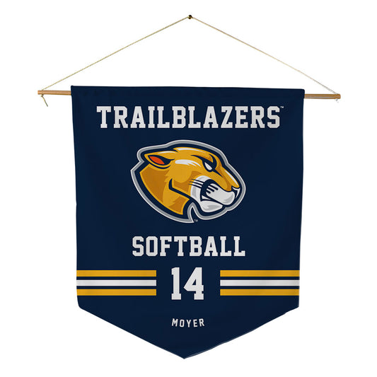 MCLA - NCAA Softball : Alex Moyer - Pennant - 18" x 21"-0