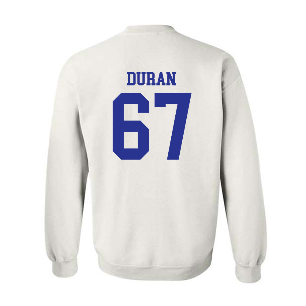 Westfield State - NCAA Football : Mauricio Duran - Classic Shersey Crewneck Sweatshirt-1