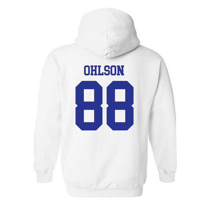 Westfield State - NCAA Football : Charles Ohlson - Classic Shersey Hooded Sweatshirt-1