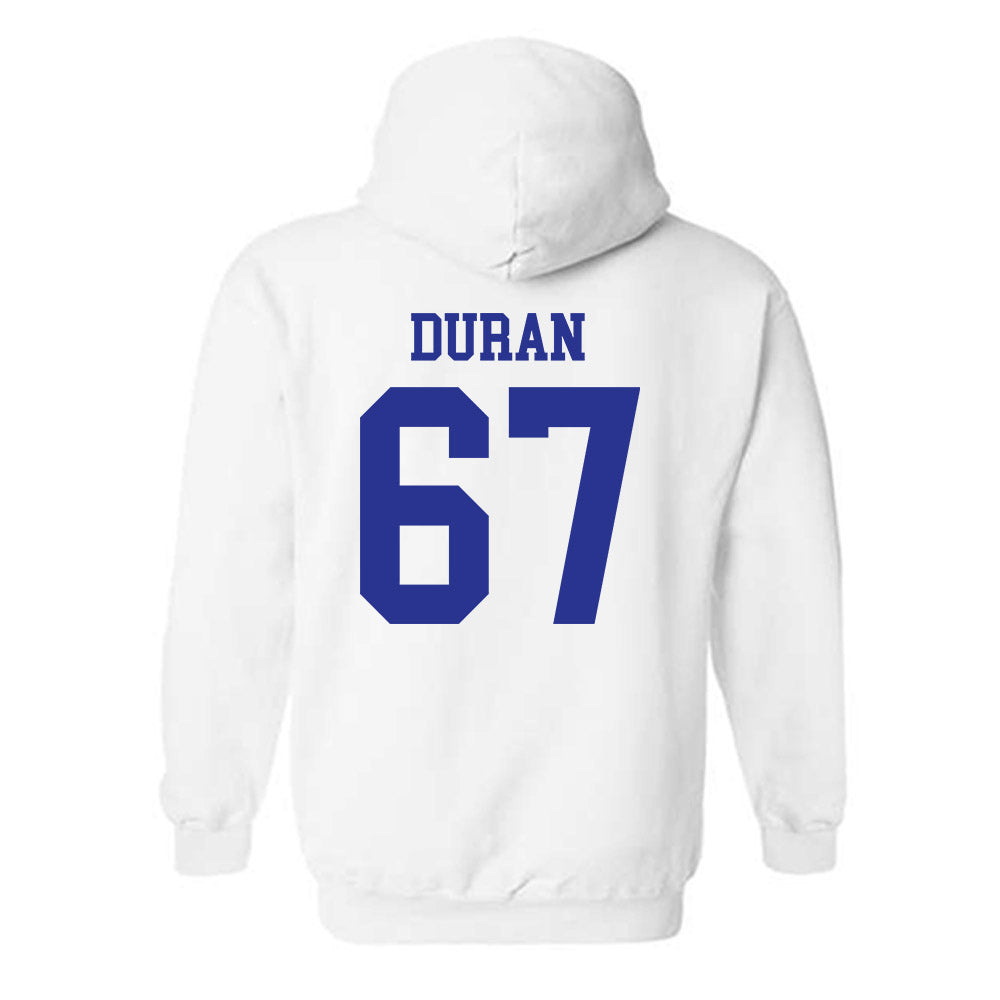 Westfield State - NCAA Football : Mauricio Duran - Classic Shersey Hooded Sweatshirt-1