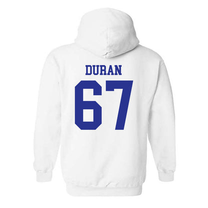 Westfield State - NCAA Football : Mauricio Duran - Classic Shersey Hooded Sweatshirt-1