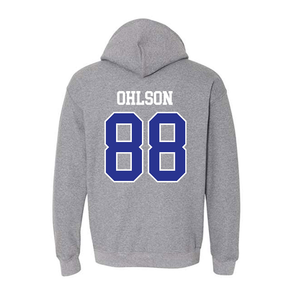 Westfield State - NCAA Football : Charles Ohlson - Classic Shersey Hooded Sweatshirt-1