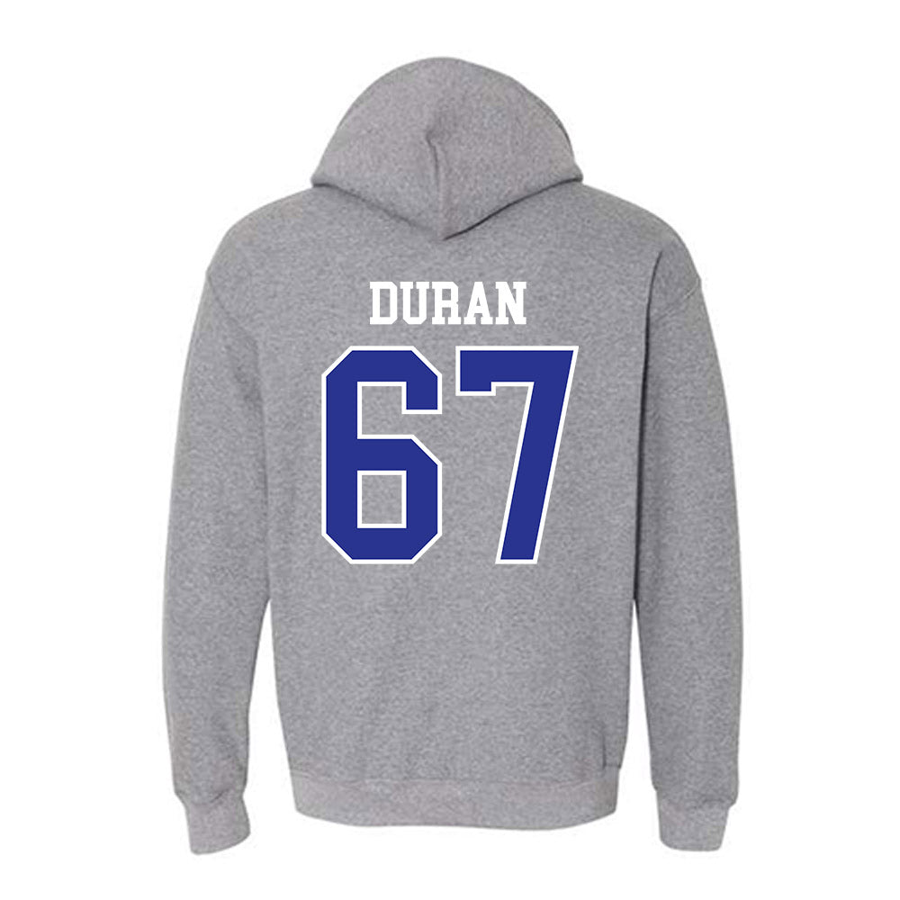 Westfield State - NCAA Football : Mauricio Duran - Classic Shersey Hooded Sweatshirt-1