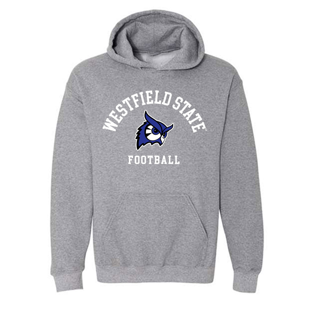 Westfield State - NCAA Football : Kevin Moreira - Classic Shersey Hooded Sweatshirt-0