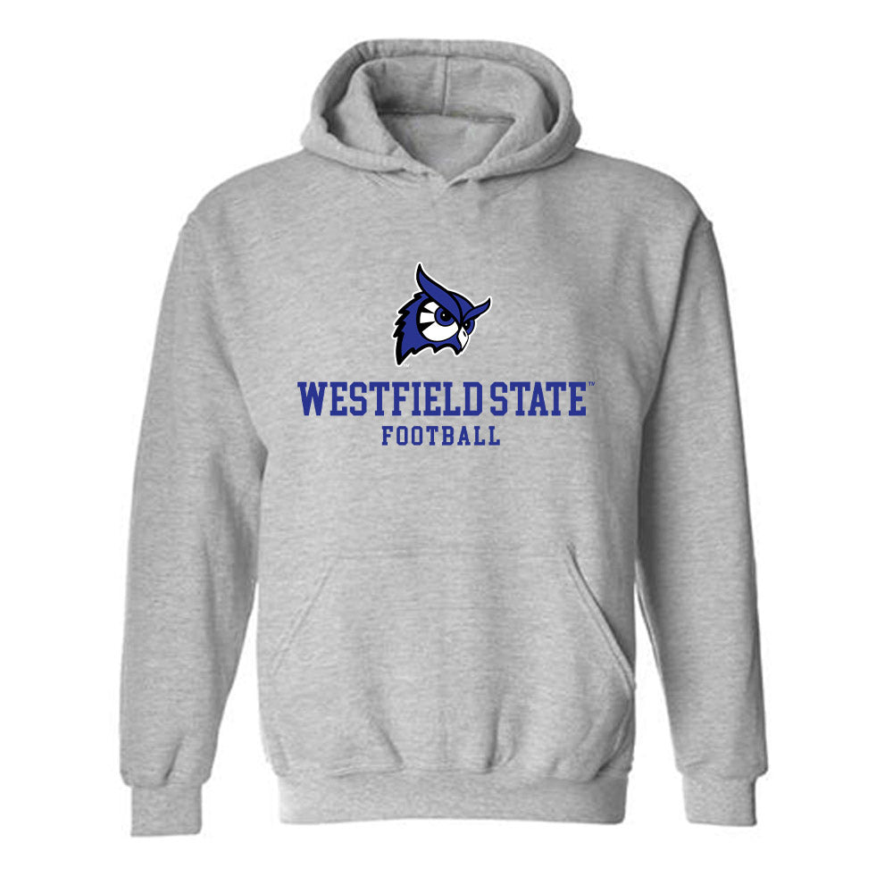Westfield State - NCAA Football : Mauricio Duran - Classic Shersey Hooded Sweatshirt-0