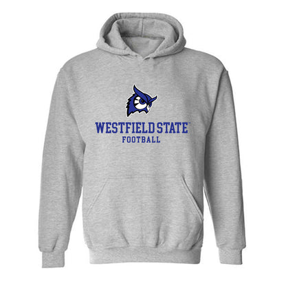 Westfield State - NCAA Football : Kevin Moreira - Classic Shersey Hooded Sweatshirt-0