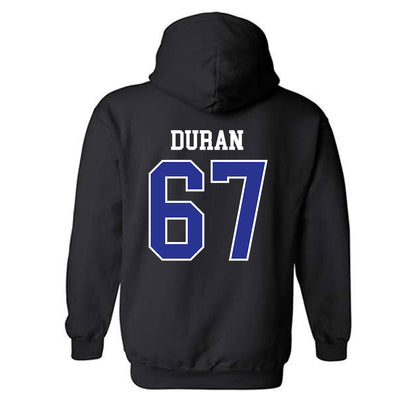 Westfield State - NCAA Football : Mauricio Duran - Classic Shersey Hooded Sweatshirt-1