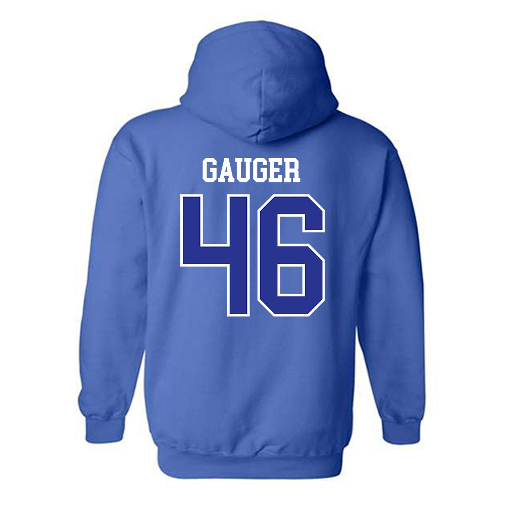 Westfield State - NCAA Football : Nick Gauger - Classic Shersey Hooded Sweatshirt-1
