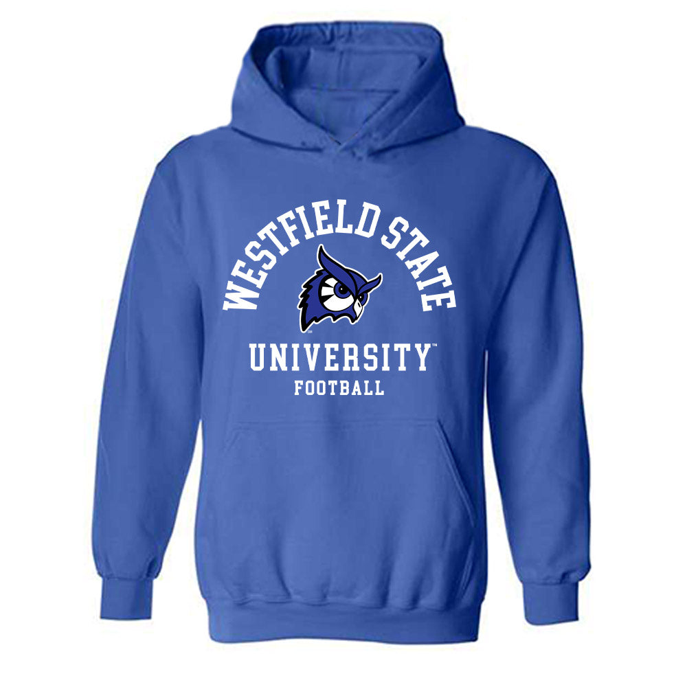 Westfield State - NCAA Football : Mauricio Duran - Classic Shersey Hooded Sweatshirt-0