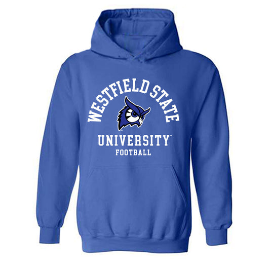 Westfield State - NCAA Football : Chandise Wells - Classic Shersey Hooded Sweatshirt-0