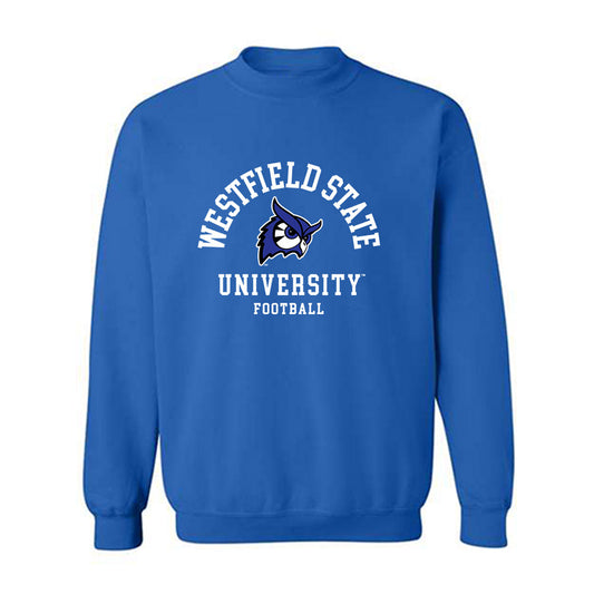 Westfield State - NCAA Football : Chandise Wells - Classic Shersey Crewneck Sweatshirt-0