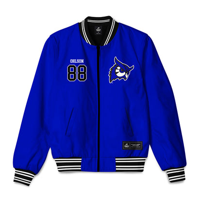 Westfield State - NCAA Football : Charles Ohlson - Bomber Jacket-0