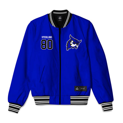 Westfield State - NCAA Football : Jordan Sterling - Bomber Jacket-0