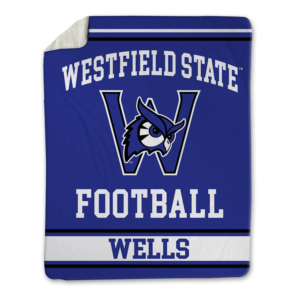 Westfield State - NCAA Football : Chandise Wells - Blanket-0