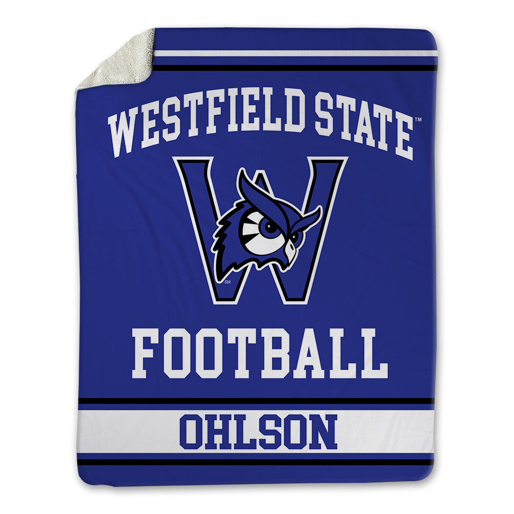 Westfield State - NCAA Football : Charles Ohlson - Blanket-0