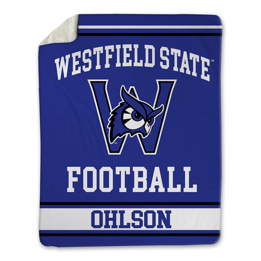 Westfield State - NCAA Football : Charles Ohlson - Blanket-0
