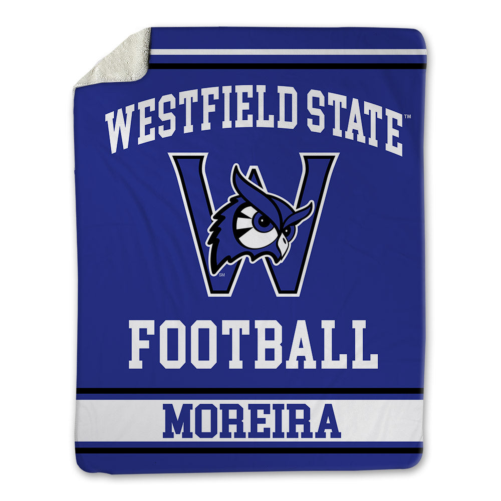 Westfield State - NCAA Football : Kevin Moreira - Blanket-0