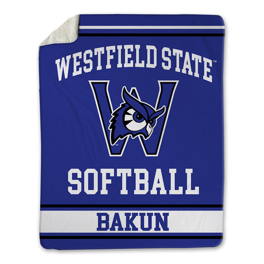 Westfield State - NCAA Softball : Shayna Bakun - Blanket-0
