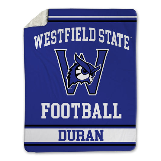 Westfield State - NCAA Football : Mauricio Duran - Blanket-0