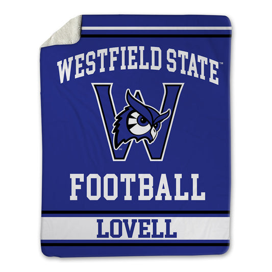 Westfield State - NCAA Football : Eric Lovell - Blanket-0