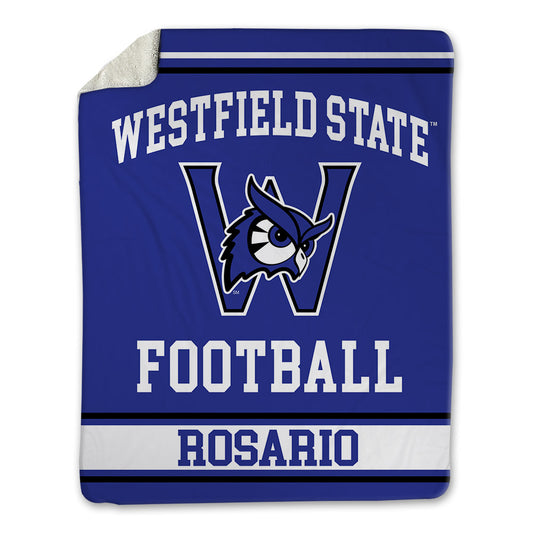Westfield State - NCAA Football : Dylan Rosario - Blanket-0