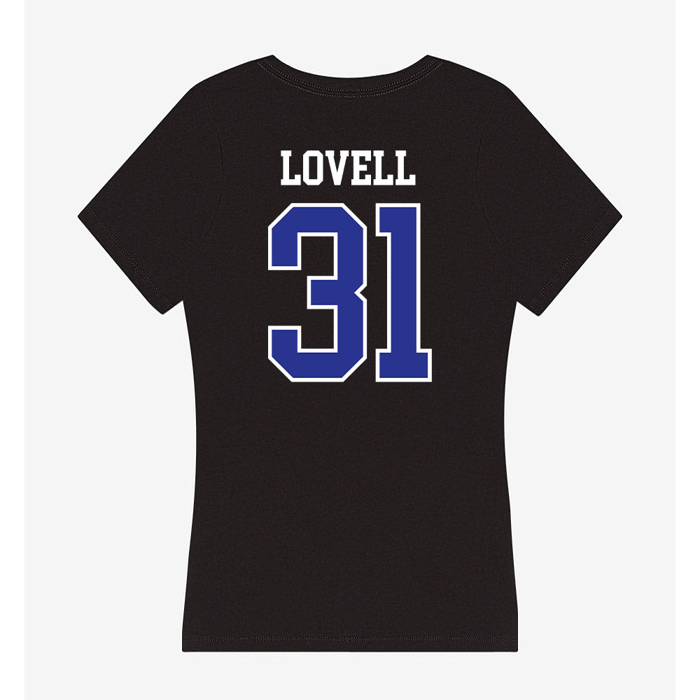 Westfield State - NCAA Football : Eric Lovell - Women's V-Neck T-Shirt-1