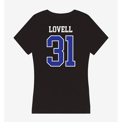 Westfield State - NCAA Football : Eric Lovell - Women's V-Neck T-Shirt-1