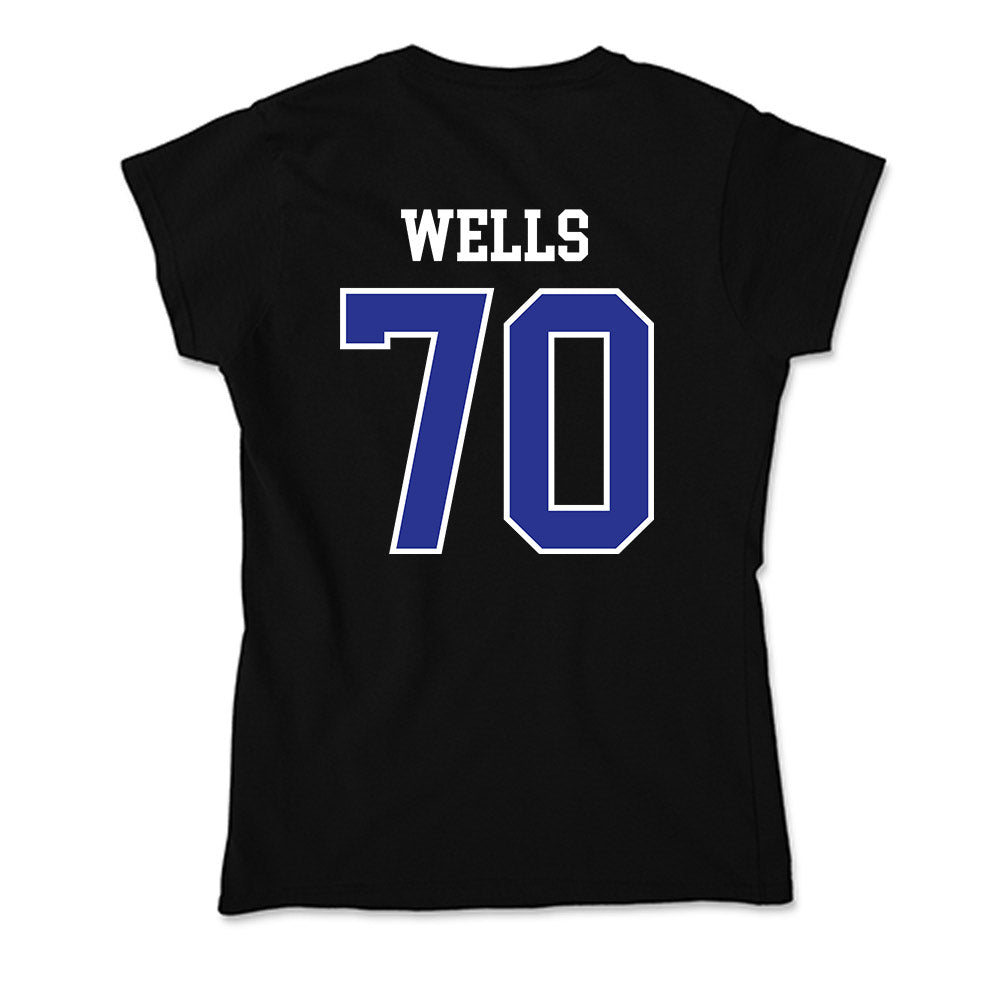 Westfield State - NCAA Football : Chandise Wells - Soft Style Women’s T-Shirt-1