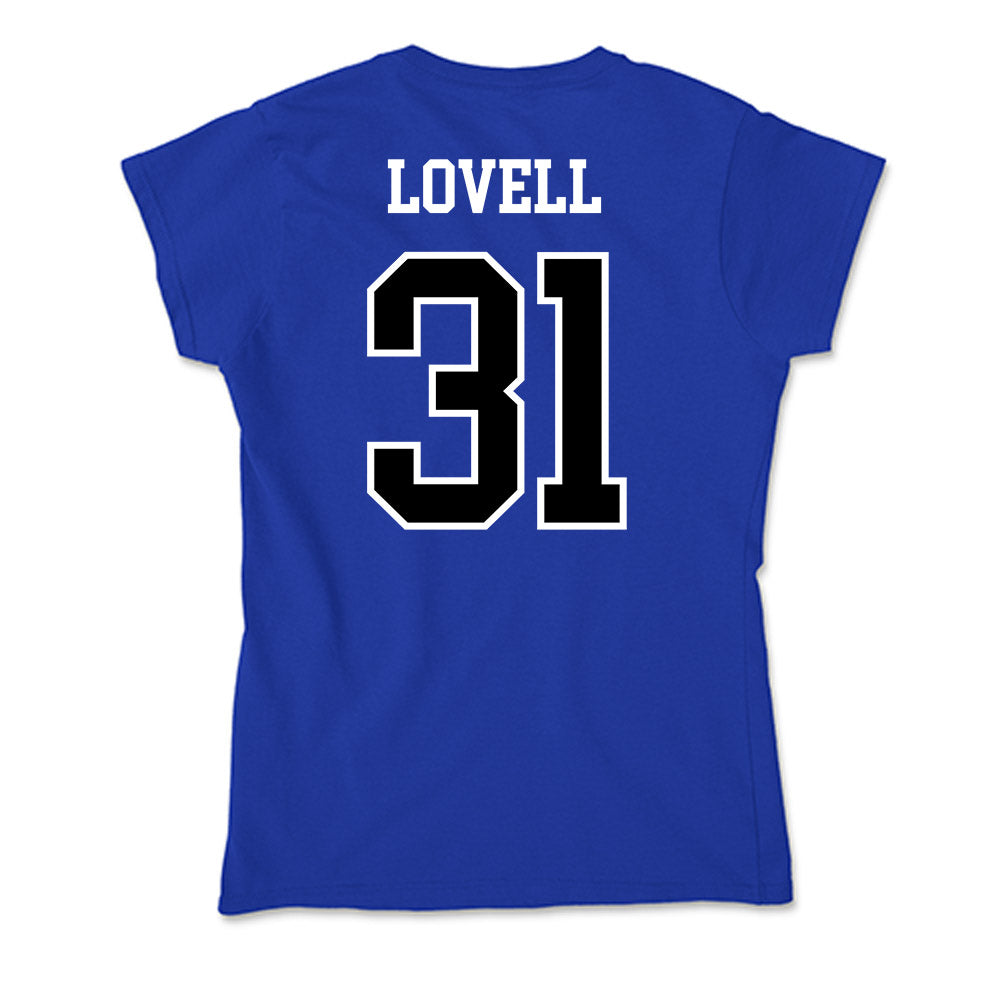 Westfield State - NCAA Football : Eric Lovell - Soft Style Women’s T-Shirt-1