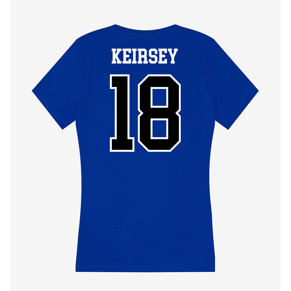 Westfield State - NCAA Football : Dorian Keirsey - Women's V-Neck T-Shirt-1