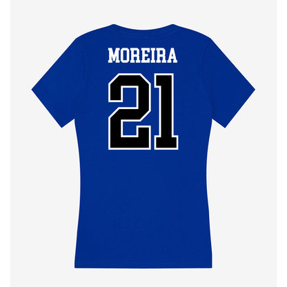 Westfield State - NCAA Football : Kevin Moreira - Women's V-Neck T-Shirt-1