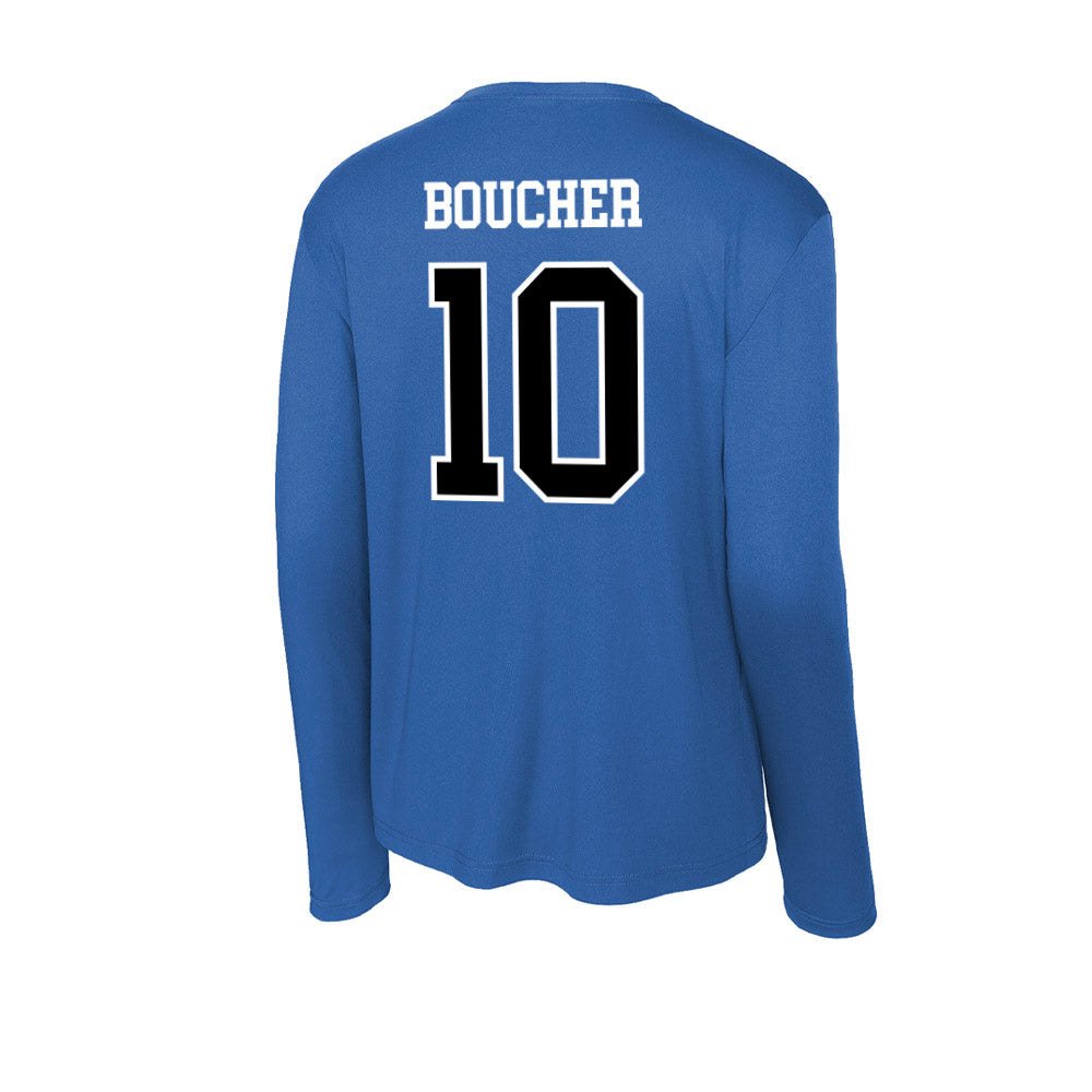 Westfield State - NCAA Football : Nick Boucher - Activewear Long Sleeve T-Shirt-1