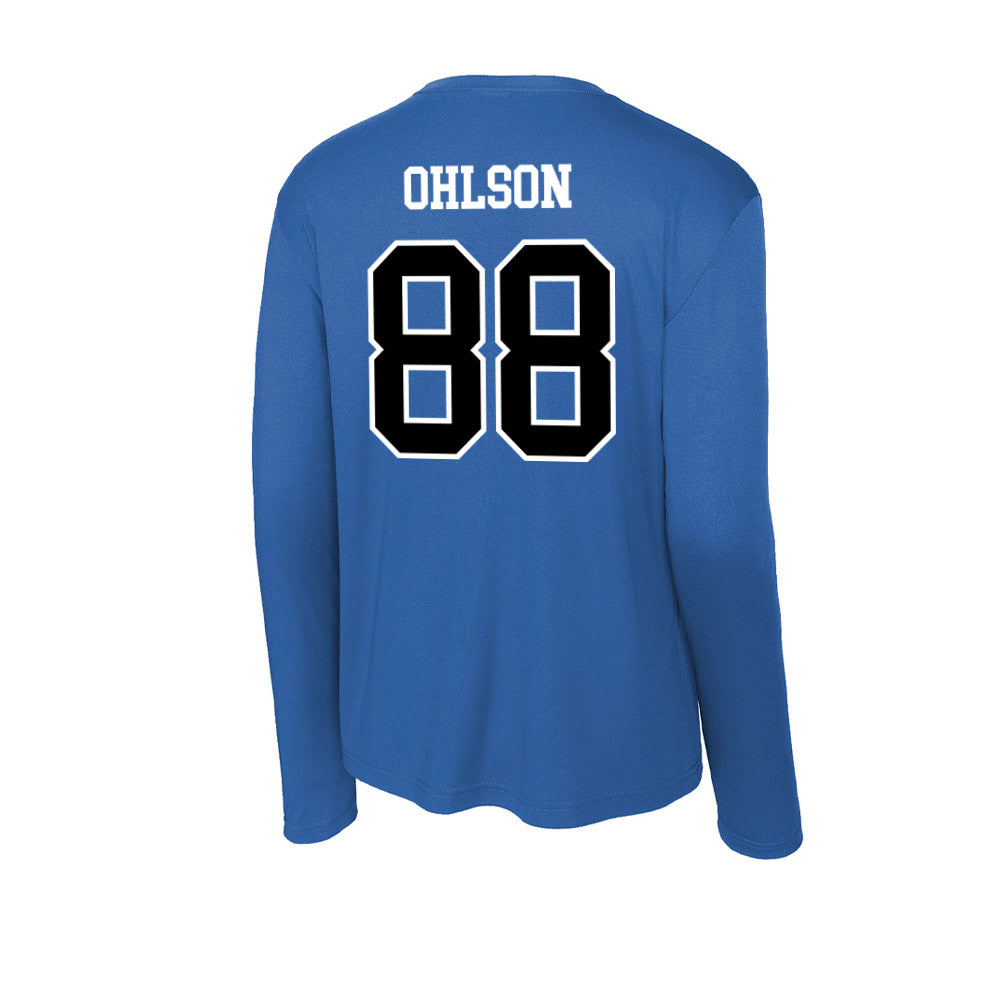 Westfield State - NCAA Football : Charles Ohlson - Activewear Long Sleeve T-Shirt-1