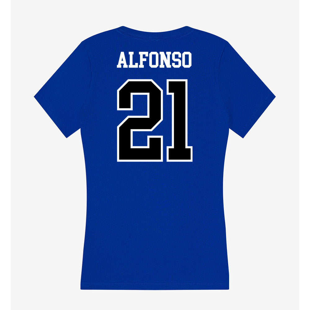 Westfield State - NCAA Softball : Mia Alfonso - Women's V-Neck T-Shirt-1