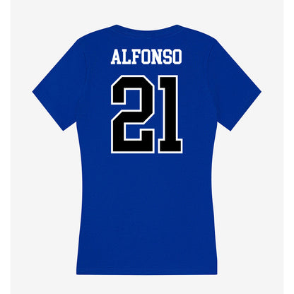 Westfield State - NCAA Softball : Mia Alfonso - Women's V-Neck T-Shirt-1