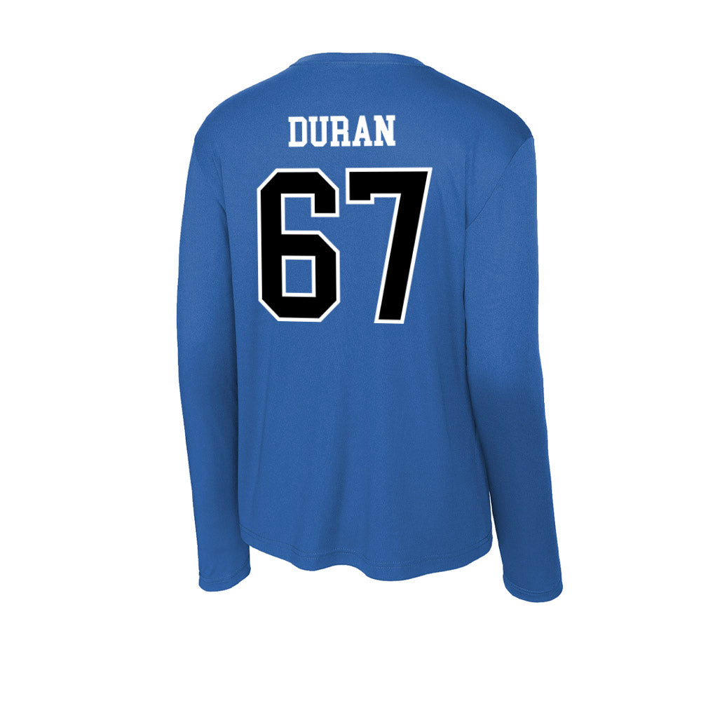 Westfield State - NCAA Football : Mauricio Duran - Activewear Long Sleeve T-Shirt-1