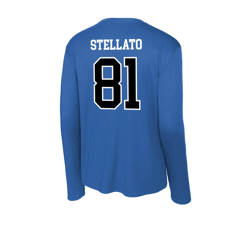 Westfield State - NCAA Football : Dino Stellato - Activewear Long Sleeve T-Shirt-1