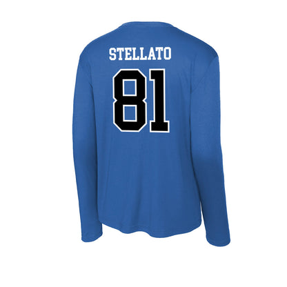 Westfield State - NCAA Football : Dino Stellato - Activewear Long Sleeve T-Shirt-1