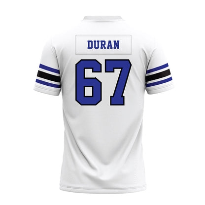 Westfield State - NCAA Football : Mauricio Duran - White Premium Football Jersey-1