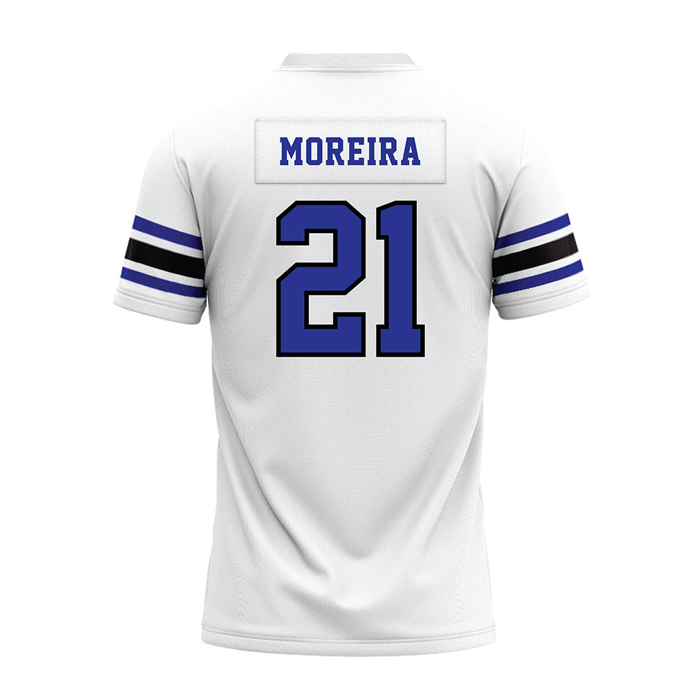 Westfield State - NCAA Football : Kevin Moreira - White Premium Football Jersey-1
