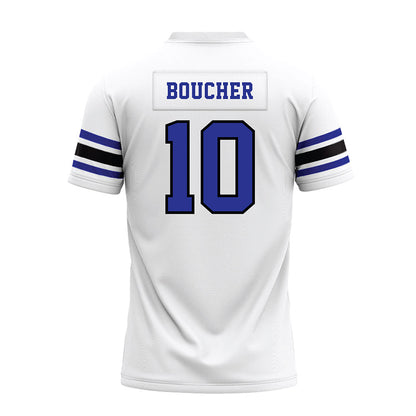Westfield State - NCAA Football : Nick Boucher - White Premium Football Jersey-1