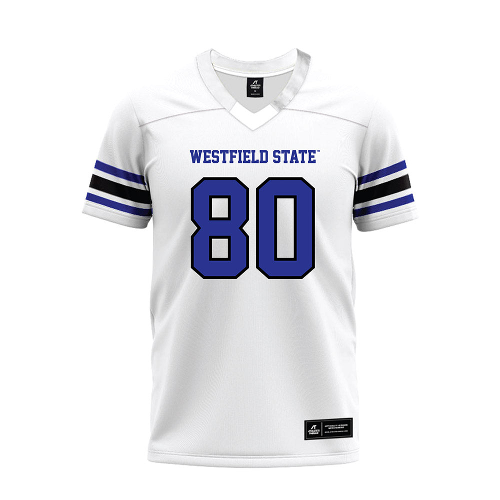 Westfield State - NCAA Football : Jordan Sterling - White Premium Football Jersey-0