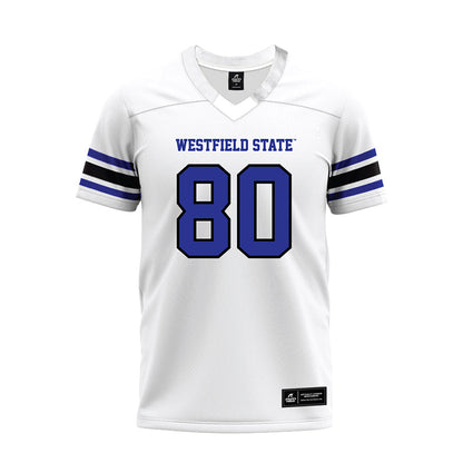 Westfield State - NCAA Football : Jordan Sterling - White Premium Football Jersey-0