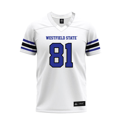 Westfield State - NCAA Football : Dino Stellato - White Premium Football Jersey-0