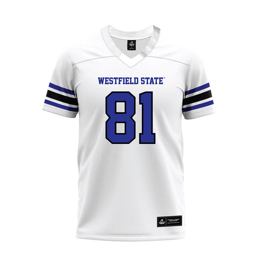 Westfield State - NCAA Football : Dino Stellato - White Premium Football Jersey-0