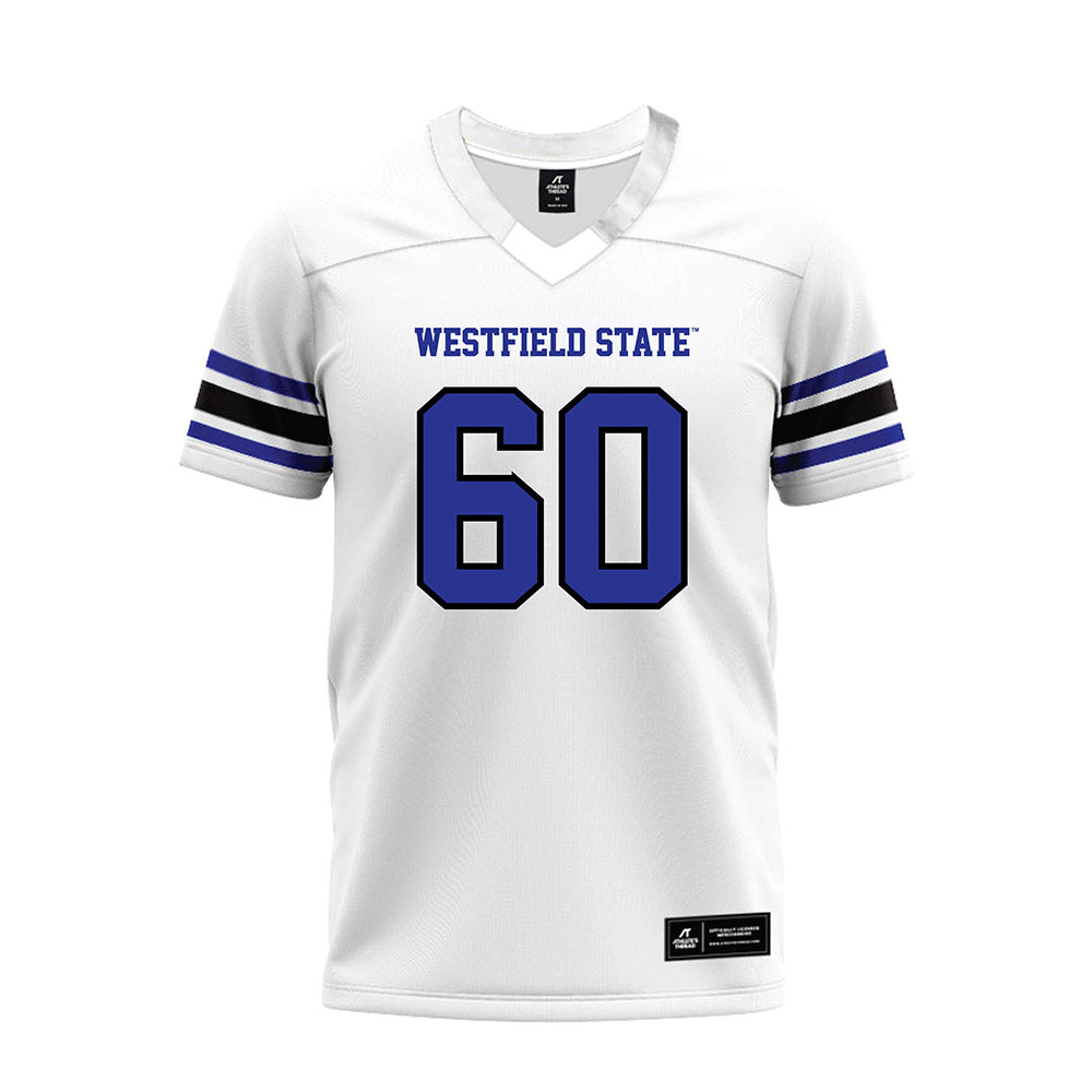 Westfield State - NCAA Football : Dylan Rosario - White Premium Football Jersey-0